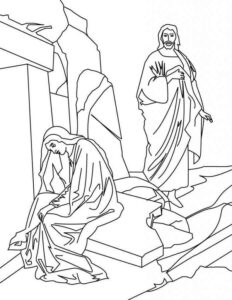 Desenho de Jesus Desenho Colorir Imprimir 049