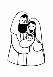 Desenho de Jesus Desenho Colorir Imprimir 069
