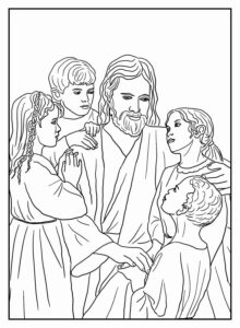 Desenho de Jesus Desenho Colorir Imprimir 080