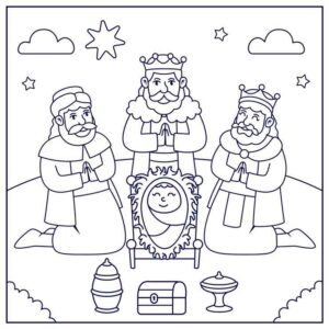 Desenho de Jesus Desenho Colorir Imprimir 100