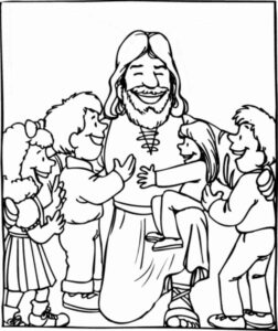 Desenho de Jesus Desenho Colorir Imprimir 101