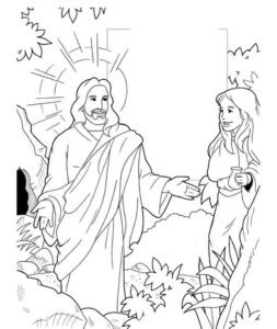 Desenho de Jesus Desenho Colorir Imprimir 102