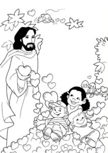 Desenho de Jesus Desenho Colorir Imprimir 104