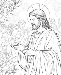 Desenho de Jesus Desenho Colorir Imprimir 107