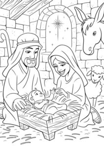 Desenho de Jesus Desenho Colorir Imprimir 108