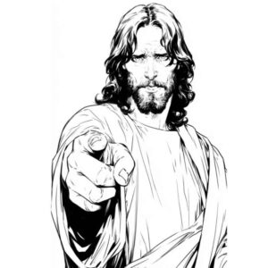 Desenho de Jesus Desenho Colorir Imprimir 109