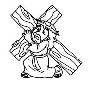Desenho de Jesus Desenho Colorir Imprimir 111