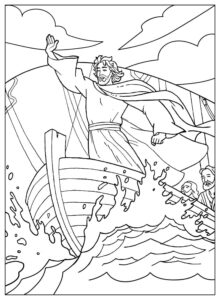 Desenho de Jesus Desenho Colorir Imprimir 119