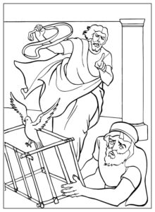 Desenho de Jesus Desenho Colorir Imprimir 123