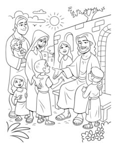 Desenho de Jesus Desenho Colorir Imprimir 126