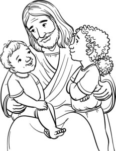 Desenho de Jesus Desenho Colorir Imprimir 128