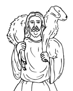 Desenho de Jesus Desenho Colorir Imprimir 129