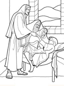 Desenho de Jesus Desenho Colorir Imprimir 132