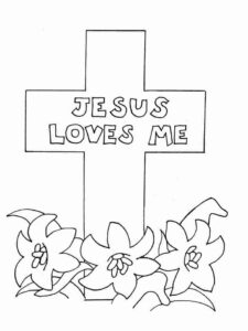Desenho de Jesus Desenho Colorir Imprimir 136