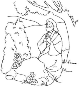 Desenho de Jesus Desenho Colorir Imprimir 137