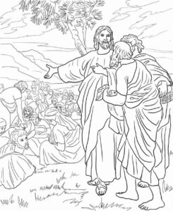 Desenho de Jesus Desenho Colorir Imprimir 140