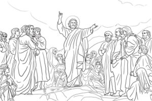 Desenho de Jesus Desenho Colorir Imprimir 141