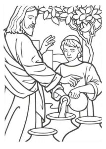 Desenho de Jesus Desenho Colorir Imprimir 144