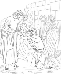 Desenho de Jesus Desenho Colorir Imprimir 145