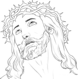 Desenho de Jesus Desenho Colorir Imprimir 150
