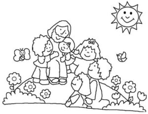Desenho de Jesus Desenho Colorir Imprimir 155