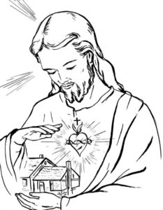 Desenho de Jesus Desenho Colorir Imprimir 160