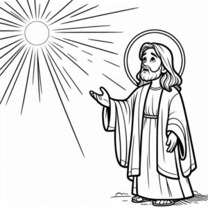Desenho de Jesus Desenho Colorir Imprimir 169