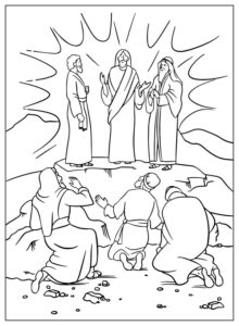 Desenho de Jesus Desenho Colorir Imprimir 175