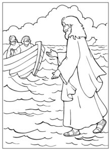 Desenho de Jesus Desenho Colorir Imprimir 176