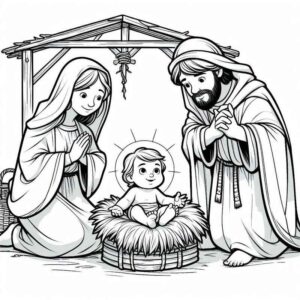 Desenho de Jesus Desenho Colorir Imprimir 177