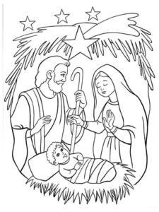 Desenho de Jesus Desenho Colorir Imprimir 179
