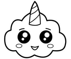 Desenho de Kawaii Desenho Colorir Imprimir 04