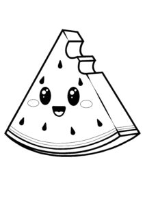 Desenho de Kawaii Desenho Colorir Imprimir 06