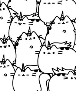 Desenho de Kawaii Desenho Colorir Imprimir 18