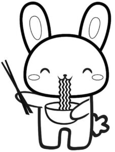 Desenho de Kawaii Desenho Colorir Imprimir 20