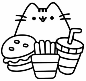 Desenho de Kawaii Desenho Colorir Imprimir 27