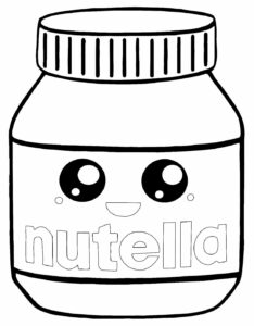 Desenho de Kawaii Desenho Colorir Imprimir 31
