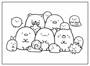 Desenho de Kawaii Desenho Colorir Imprimir 34