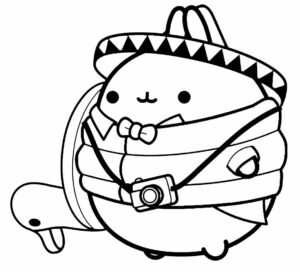 Desenho de Kawaii Desenho Colorir Imprimir 37