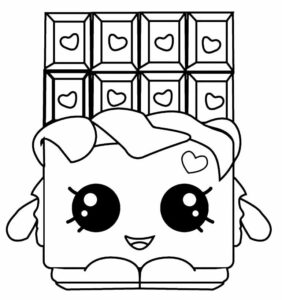 Desenho de Kawaii Desenho Colorir Imprimir 39