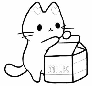 Desenho de Kawaii Desenho Colorir Imprimir 42