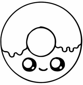Desenho de Kawaii Desenho Colorir Imprimir 59