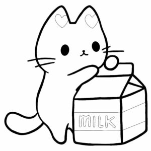 Desenho de Kawaii Desenho Colorir Imprimir 60