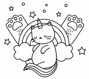 Desenho de Kawaii Desenho Colorir Imprimir 65