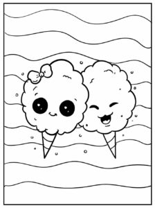 Desenho de Kawaii Desenho Colorir Imprimir 72