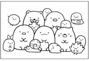 Desenho de Kawaii Desenho Colorir Imprimir 75