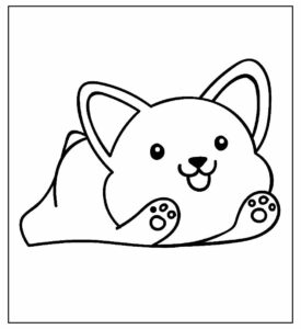 Desenho de Kawaii Desenho Colorir Imprimir 79