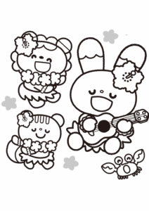 Desenho de Kawaii Desenho Colorir Imprimir 83