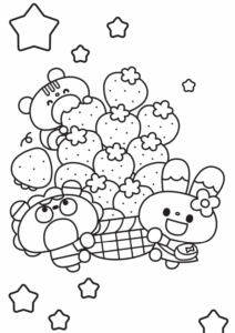 Desenho de Kawaii Desenho Colorir Imprimir 84