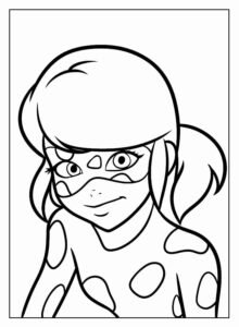 Desenho de Ladybug Desenho Colorir Imprimir 05